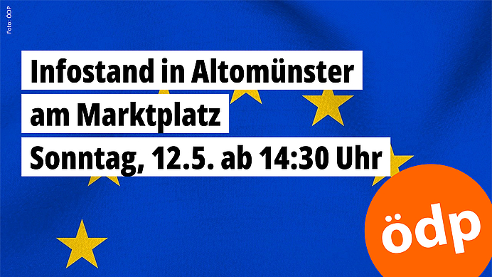 Infostand in Altomünster