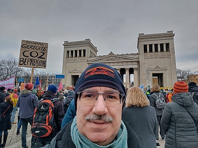 Klimastreik am 14.2.2025 in München